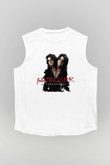 Alice Cooper Beyaz Unisex Kolsuz Tişört