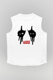 Alice Cooper Beyaz Unisex Kolsuz Tişört