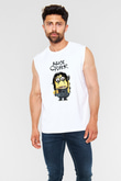 Alice Cooper Beyaz Unisex Kolsuz Tişört