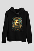 Alice Cooper Siyah Unisex Hoodie