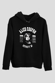 Alice Cooper Siyah Unisex Hoodie