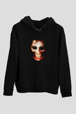 Alice Cooper Siyah Unisex Kapüşonlu Sweatshirt