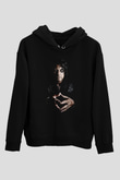 Alice Cooper Siyah Unisex Kapüşonlu Sweatshirt