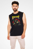 Alice Cooper Siyah Unisex Kolsuz Tişört