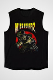 Alice Cooper Siyah Unisex Kolsuz Tişört