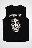 Alice Cooper Siyah Unisex Kolsuz Tişört