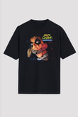 Alice Cooper Siyah Unisex Oversize Tişört T-Shirt