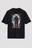 Alice Cooper Siyah Unisex Oversize Tişört T-Shirt