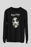 Alice Cooper Siyah Unisex Sweatshirt