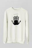 Alice in Chains Baskılı Unisex Beyaz Sweatshirt