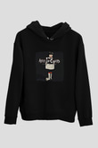 Alice in Chains Baskılı Unisex Siyah Hoodie