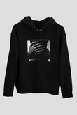 Alice in Chains Baskılı Unisex Siyah Hoodie
