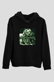 Alice in Chains Baskılı Unisex Siyah Hoodie