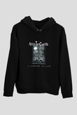 Alice in Chains Baskılı Unisex Siyah Hoodie