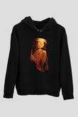 Alice in Chains Baskılı Unisex Siyah Hoodie