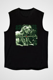 Alice in Chains Baskılı Unisex Siyah Kolsuz Tişört