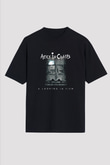 Alice in Chains Baskılı Unisex Siyah Oversize Tişört