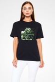Alice in Chains Baskılı Unisex Siyah Tişört