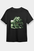 Alice in Chains Baskılı Unisex Siyah Tişört