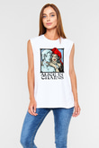 Alice in Chains Beyaz Unisex Kolsuz Tişört