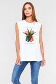 Alice in Chains Beyaz Unisex Kolsuz Tişört