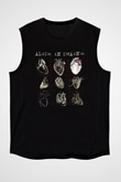 Alice in Chains Siyah Unisex Kolsuz Tişört