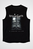 Alice in Chains Siyah Unisex Kolsuz Tişört