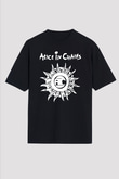 Alice in Chains Siyah Unisex Oversize Tişört T-Shirt
