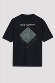 Alice in Chains Siyah Unisex Oversize Tişört T-Shirt