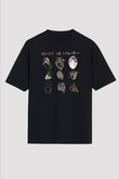 Alice in Chains Siyah Unisex Oversize Tişört T-Shirt