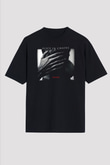 Alice in Chains Siyah Unisex Oversize Tişört T-Shirt