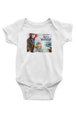 Alice in Wonderland Beyaz Bebek Body - Zıbın