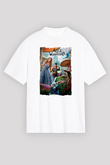 Alice in Wonderland Beyaz Unisex Tişört T-Shirt