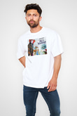 Alice in Wonderland Beyaz Unisex Tişört T-Shirt