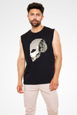 Alien Siyah Unisex Kolsuz Tişört