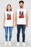 Alkaline Trio Beyaz Unisex Kolsuz Tişört