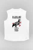 Alkaline Trio Beyaz Unisex Kolsuz Tişört