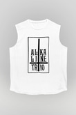 Alkaline Trio Beyaz Unisex Kolsuz Tişört