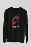 Alkaline Trio Siyah Unisex Sweatshirt