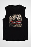 All Shall Perish Baskılı Unisex Siyah Kolsuz Tişört