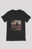 All Shall Perish Baskılı Unisex Siyah V Yaka Tişört