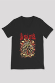 All Shall Perish Siyah Unisex V Yaka Tişört T-Shirt