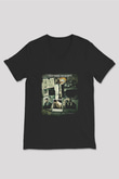 All That Remains Baskılı Unisex Siyah V Yaka Tişört