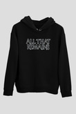 All That Remains Siyah Unisex Kapüşonlu Sweatshirt