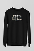 Allegaeon Baskılı Unisex Siyah Sweatshirt