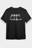 Allegaeon Baskılı Unisex Siyah Tişört - Tshirt
