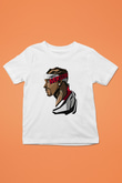 Allen Iverson Baskılı Beyaz Unisex Beyaz Çocuk Tişört - Tshirt