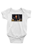 Alpacino Baskılı Beyaz Unisex Bebek Body - Zıbın