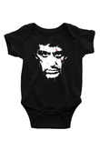 Alpacino Baskılı Siyah Bebek Body - Zıbın
