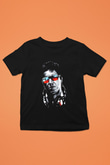 Alpacino Baskılı Siyah Unisex Çocuk Tişört